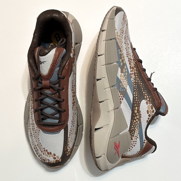 Reebok Other - Reebok Zig Kinetica 2.5 x Jurassic World Grizzly Brown/Peat/Stark Gray Men’s 8